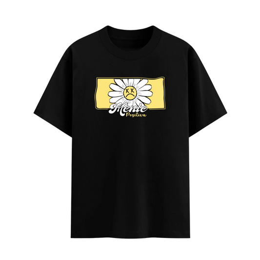 PLAYERA OVERSIZE- MENTE POSITIVA